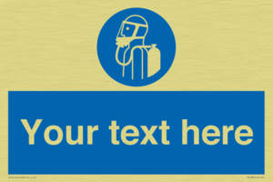 Custom use self contained breathing appliance